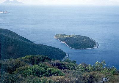 Private Insel, bei Ithaki (Ionisches Meer)